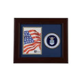 U.S. Air Force Medallion 4-Inch by 6-Inch Portrait Picture Frame