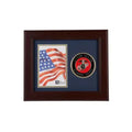 U.S. Marine Corps Medallion 4-Inch by 6-Inch Portrait Picture Frame
