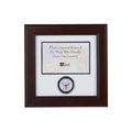 U.S. Navy Medallion 4-Inch by 6-Inch Landscape Picture Frame