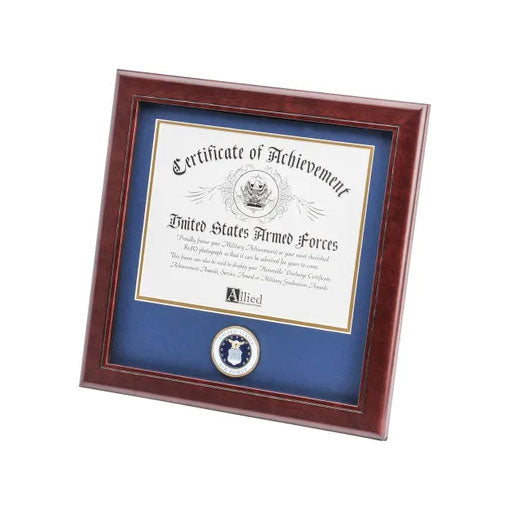 U.S. Air Force Medallion 8-Inch by 10-Inch Certificate Frame