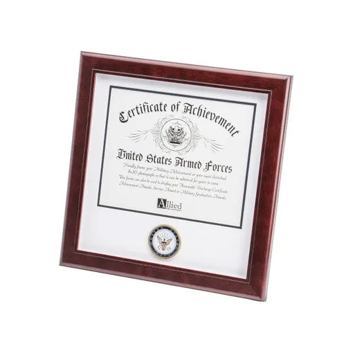 U.S. Navy Medallion 8-Inch by 10-Inch Certificate Frame
