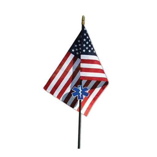 Flags Connections - EMS Grave Marker | Heroes Series.
