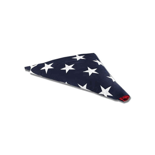 American Flag For Flag Display Case - folded 5ft x 9.5 ft America Flag.