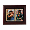Decorative 4-Inch by 6-Inch Double Picture Frame
