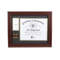 Firefighter Medallion 8-Inch by 10-Inch Certificate and Medal Frame
