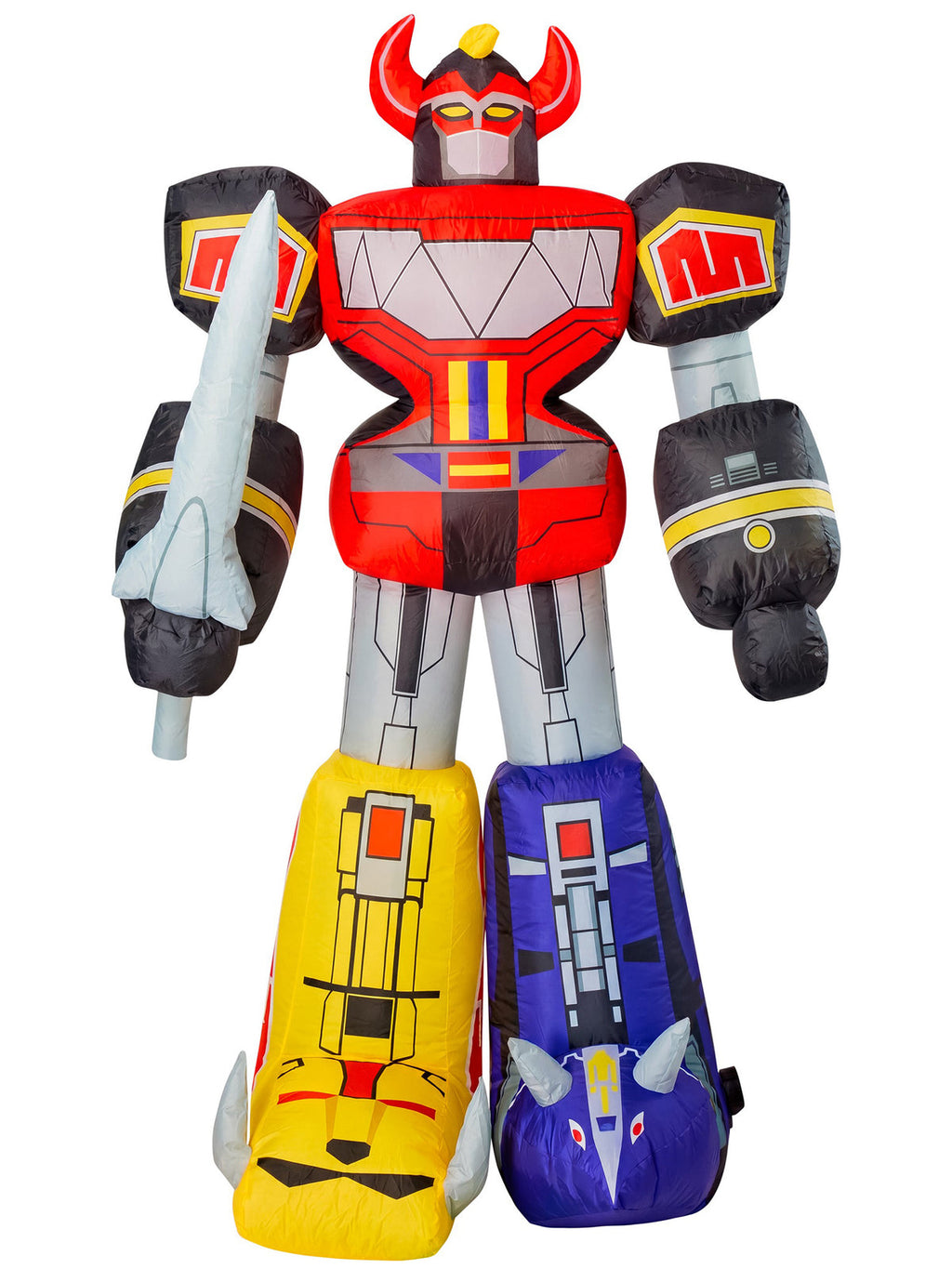 Rubie's Power Rangers Megazord: 6 Ft Lawn Inflatable Decoration