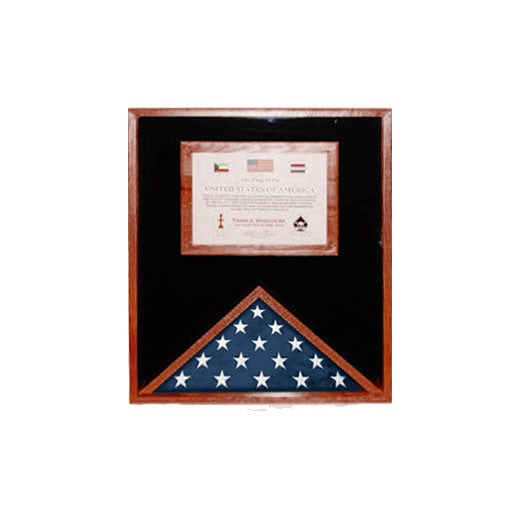 Flag and Document Case for 3ft x 5ft US Made - Black.