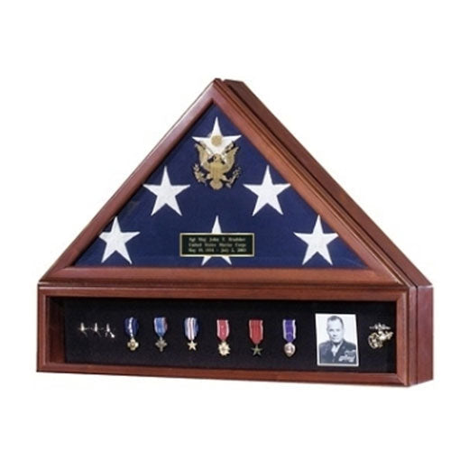 American Flag Case and Medal Display Case - Presidential - Flag Connections.