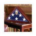 American Burial Flag Box - 3 ft x 5 ft American Flag.