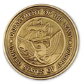Service Medallion - Navy