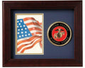 Flag Connections United States Marine Corps Vertical Picture Frame.