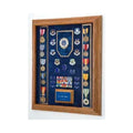 Military shadow box, American made military shadow boxes - Color.