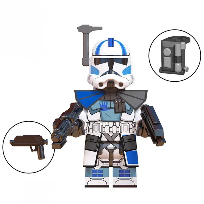 Echo 501st Legion Clone trooper Star Wars Minifigures Toys 2
