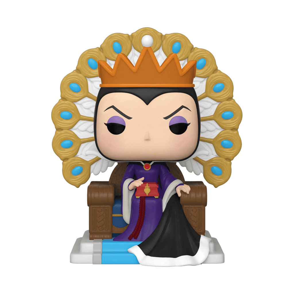Evil Queen on Throne #1088 (6-Inch) Deluxe Funko Pop! Disney Villains