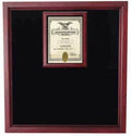 Document Case - Vertical 8 1/2 x 11 Cherry Document case