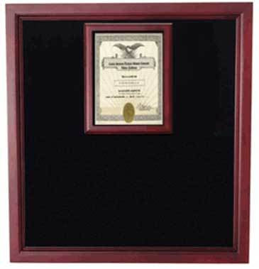 Document Case - Vertical 8 1/2 x 11 Cherry Document case