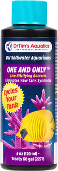 Dr Tim's One & Only Saltwater Nitrifying Bacteria 2 4 8 oz Aquarium