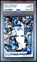 Graded 2025 Topps Now Shohei Ohtani #903 Baseball Card PSA 10 Gem Mint