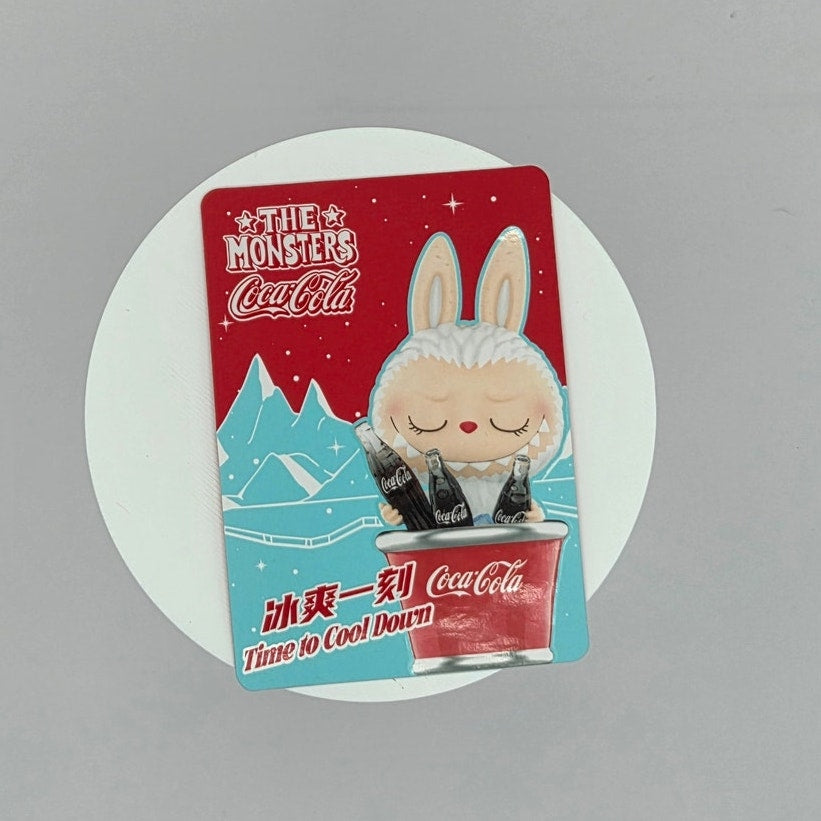 The Monster's Coca-Cola Figures - Card Confirmed Time to Cool Down