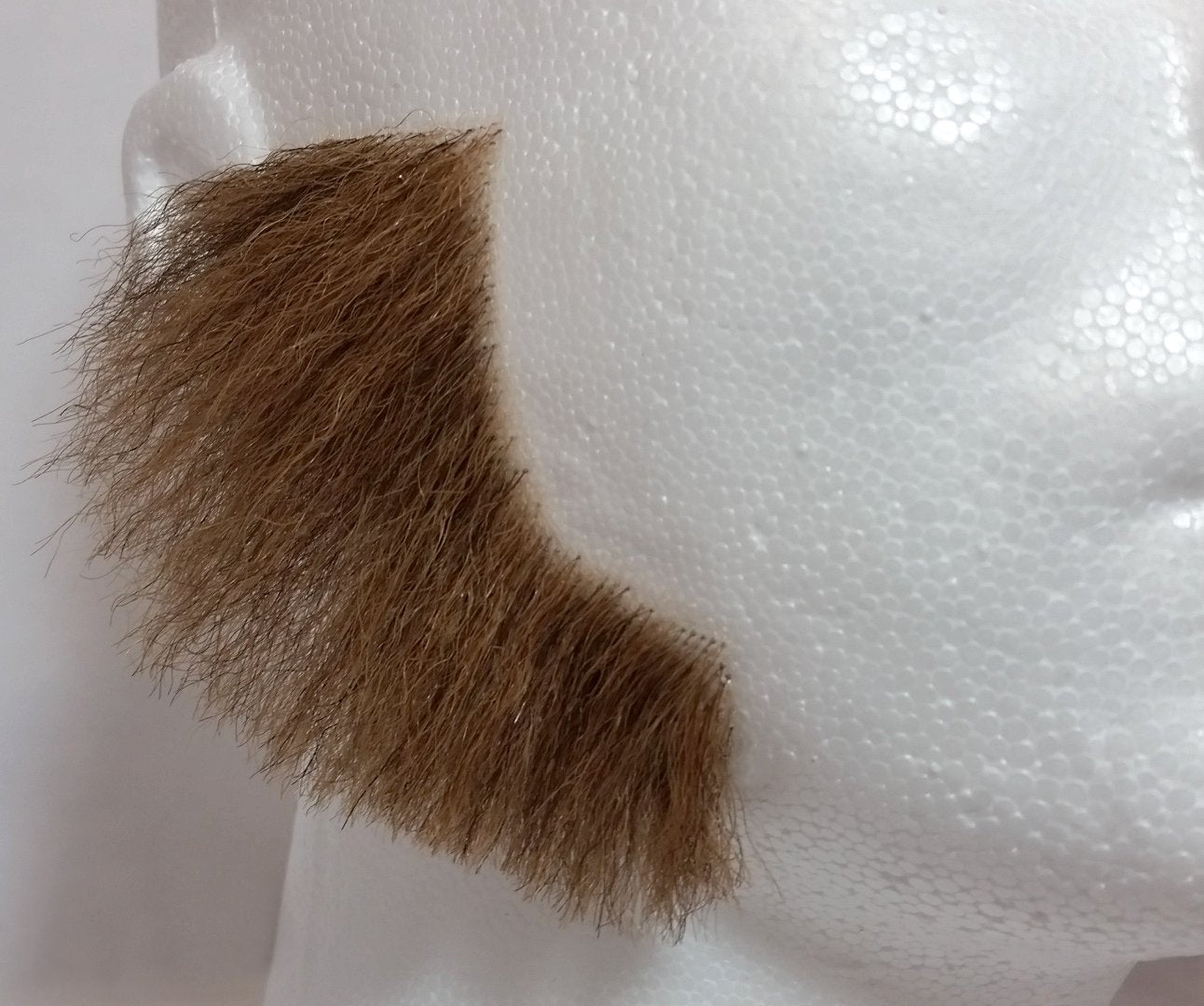 Light Brown 100% Human Hair European Elegant Mutton Chop Sideburns 2019