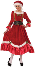 Mrs. Clause Christmas Santa Red Dress and Belt Adult Costume