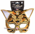 Tiger Deluxe Cat Masquerade Venetian Mask