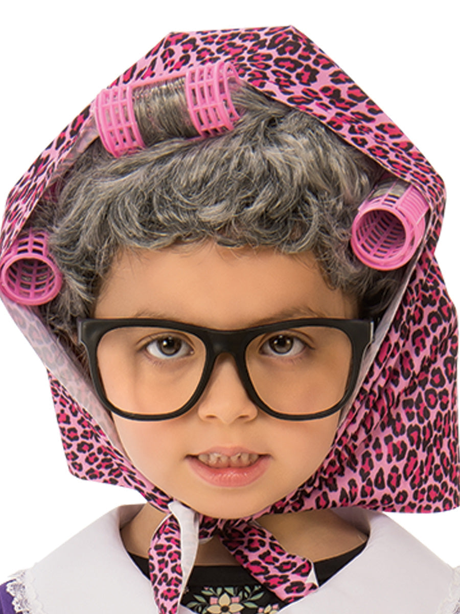 Little Old Woman 100 Days Of School Child's Costume Size Medium 8-10