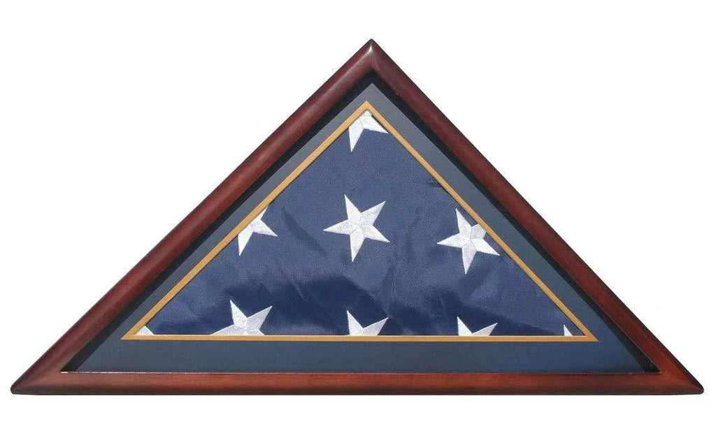 Memorial/Burial Flag Display Case Stand Holder 5'X9.5'