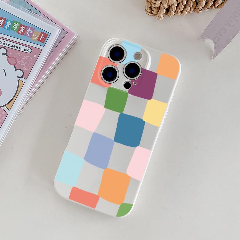 KELUOAS iPhone 15 Pro Geometric Jelly Phone Case