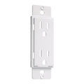TayMac AD20W Paintable Duplex Adapter Plate White Plastic