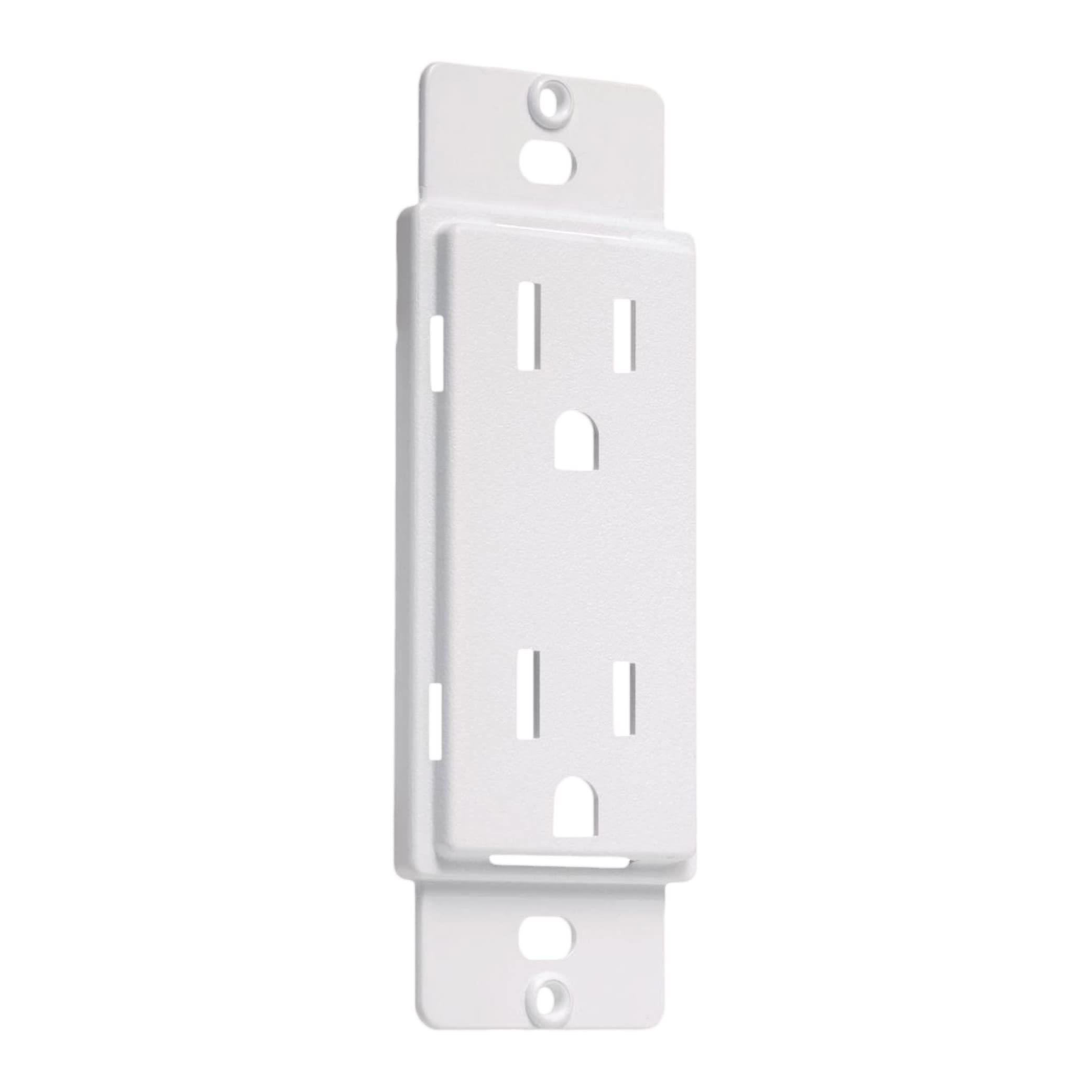 TayMac AD20W Paintable Duplex Adapter Plate White Plastic