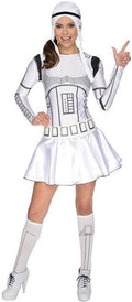 Storm Trooper Women's Star Wars White Dress
