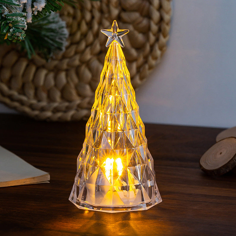 Christmas Decorations Desktop Ornaments Luminous Christmas Tree Night Lights Children's Creative Gifts Christmas Decorations Props