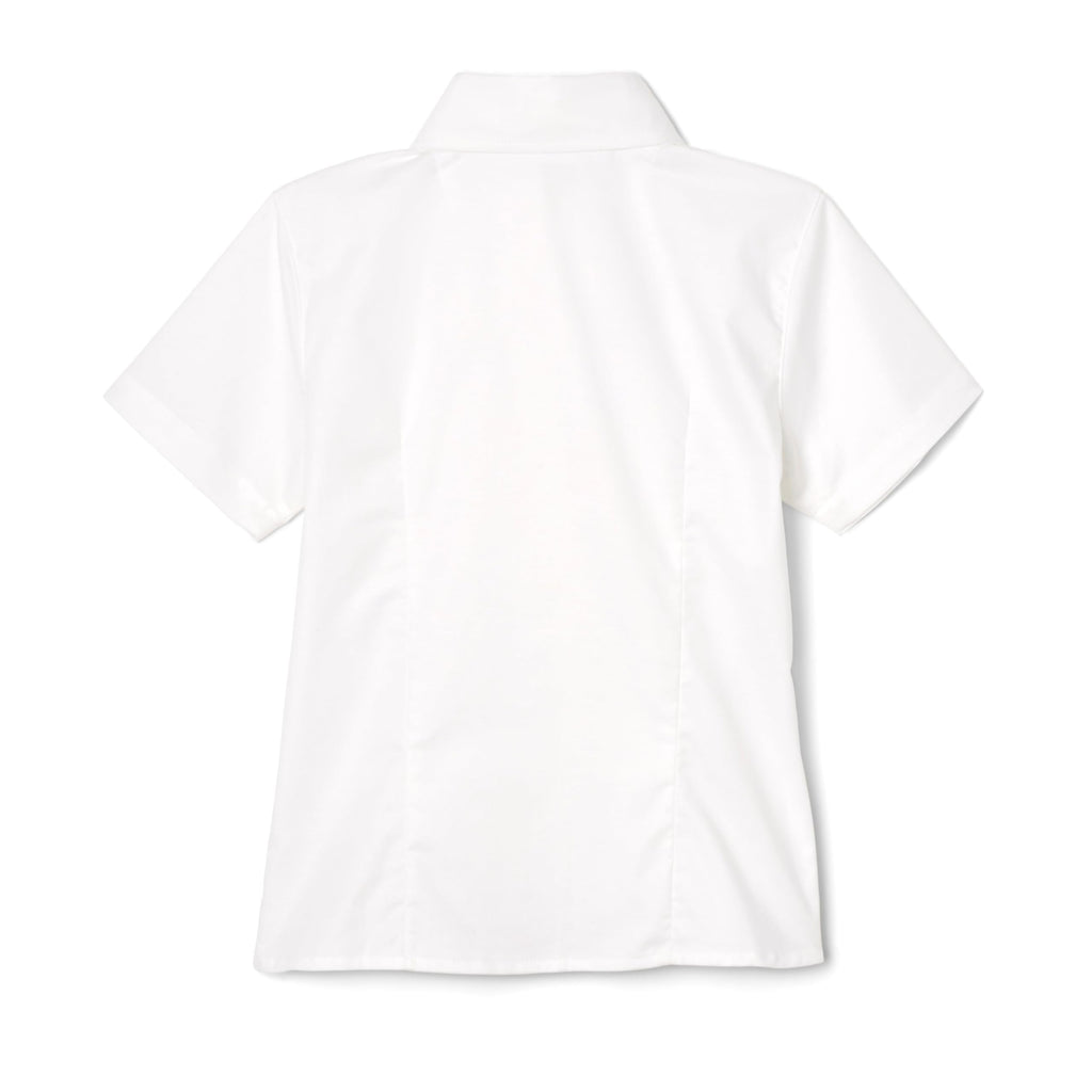 French Toast Girls Short Sleeve Button Down Oxford Shirt White Size 6X
