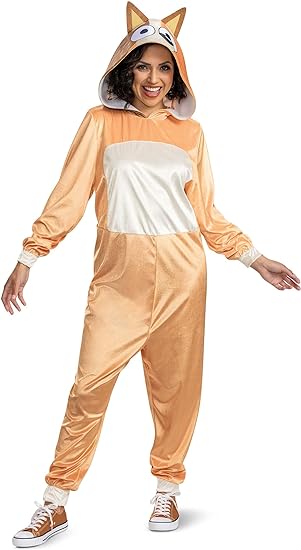 Chilli Mom Bluey Classic Adult Women's Costume Large 12-14