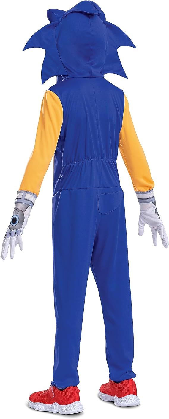 Sonic Prime the Hedgehog Movie Child Costume Large 10-12
