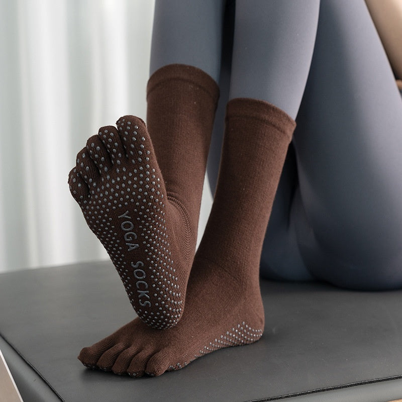 Mid-calf Yoga Socks For Women Winter Season