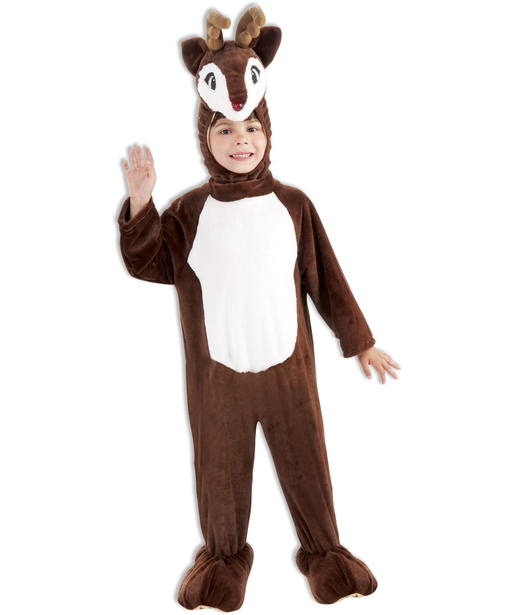 Child Reindeer Christmas Costume Toddler Jumpsuit
