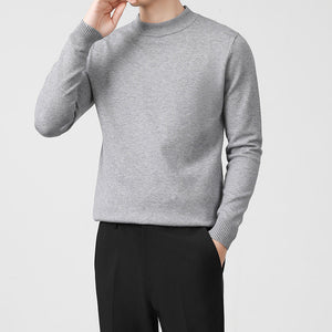 Gray Half Turtleneck