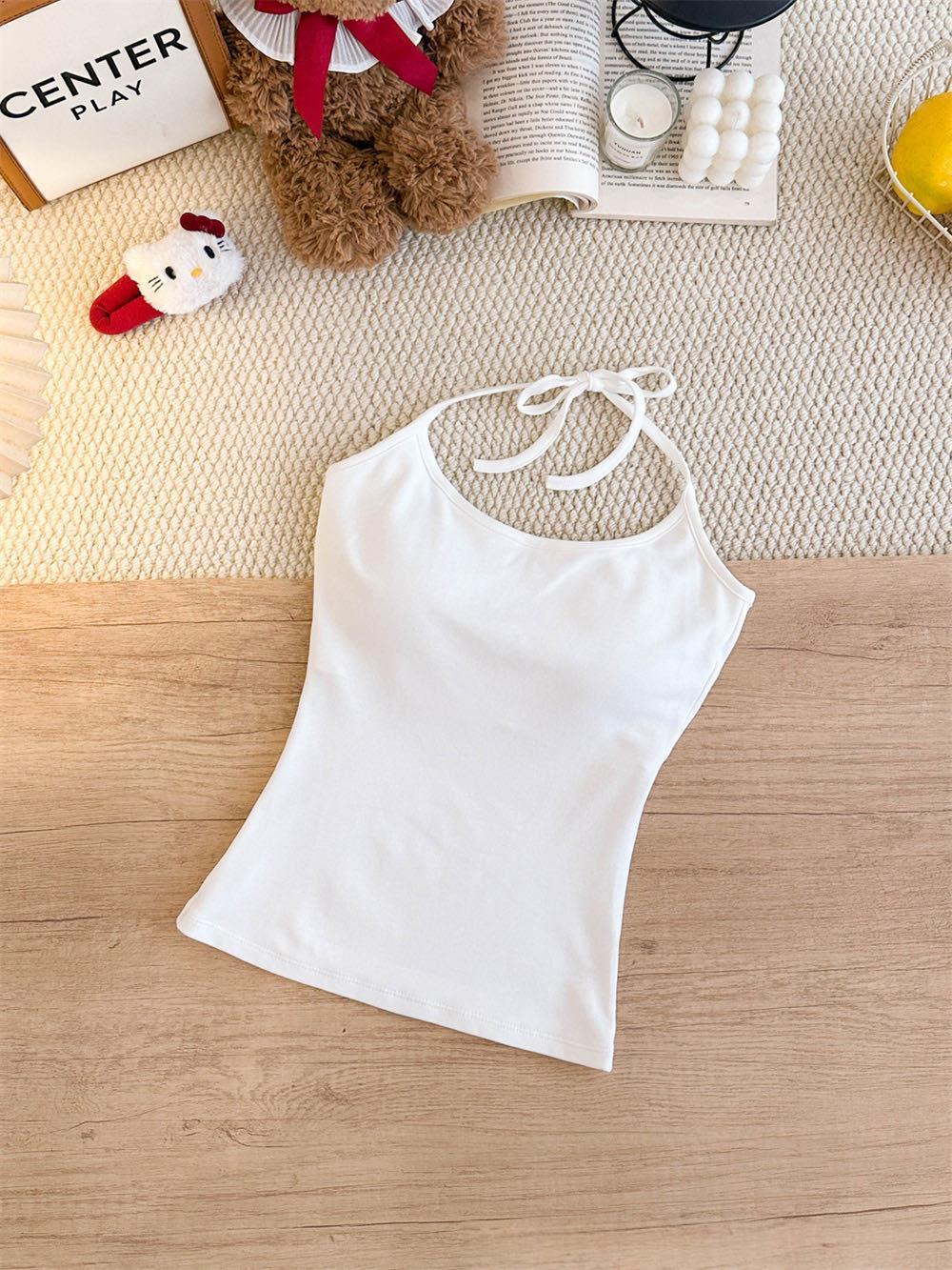 Womens Fashionable Figure-flattering Off-shoulder Halter Strap Dress
