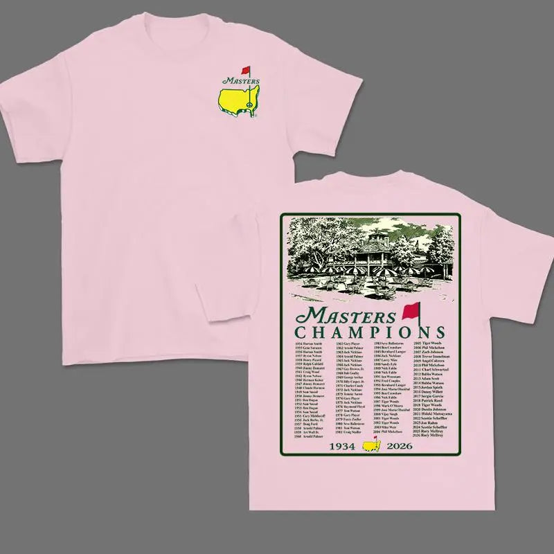2026 Masters Golf Heritage T-Shirt – 90th Anniversary Commemorative Tee