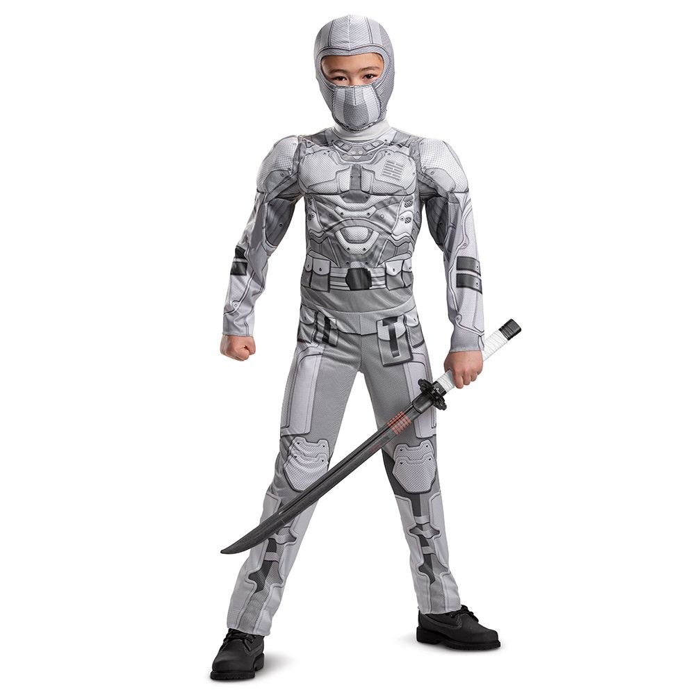 GI Joe Storm Shadow Ninja Child Costume Medium 7-8