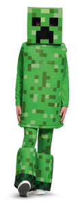 Creeper Prestige Minecraft Child Costume Large 10-12