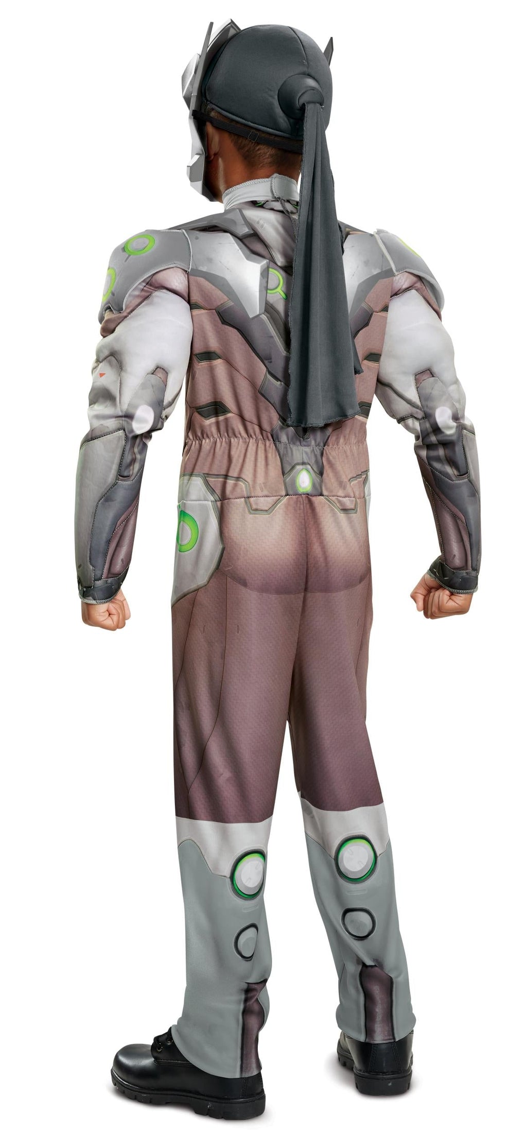 Genji Overwatch Ninja Muscle Child Costume X-Large 14-16