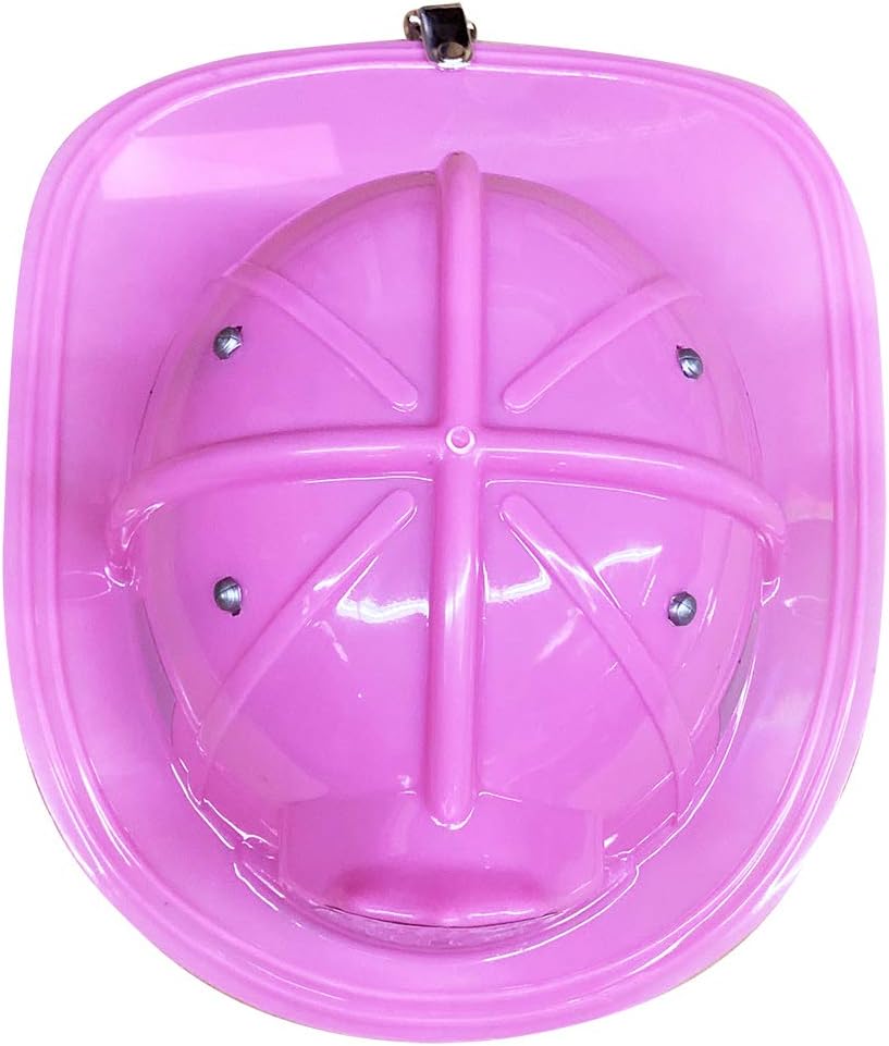 Pink Firefighter Helmet with Adjustable Headband  Child