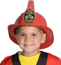 Red Firefighter Helmet with Lights and Sounds Child