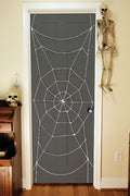 7 Foot Black Spiderweb Door Rope Halloween Decoration