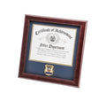 United States Police Officer Certificate of Achievement Frame with Medallion - 8 x 10 inch.
