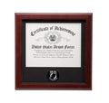 US POW/MIA Medallion 8-Inch by 10-Inch Certificate Frame.
