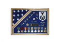 Military Shadow Box 18x24 - Oak